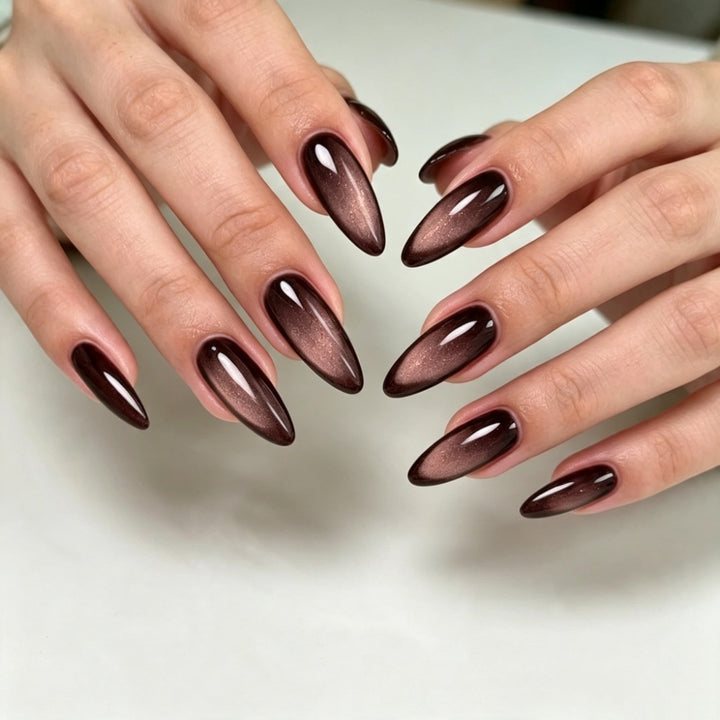 Radiant Glossy Press-On Nail Set Stornfield
