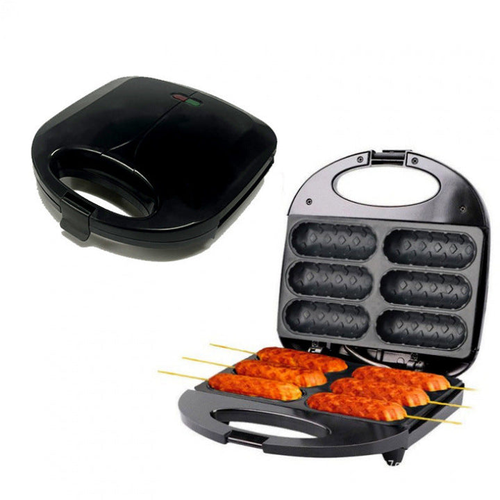 Multi-Cavity Waffle Maker with Non-Stick Plates Stornfield