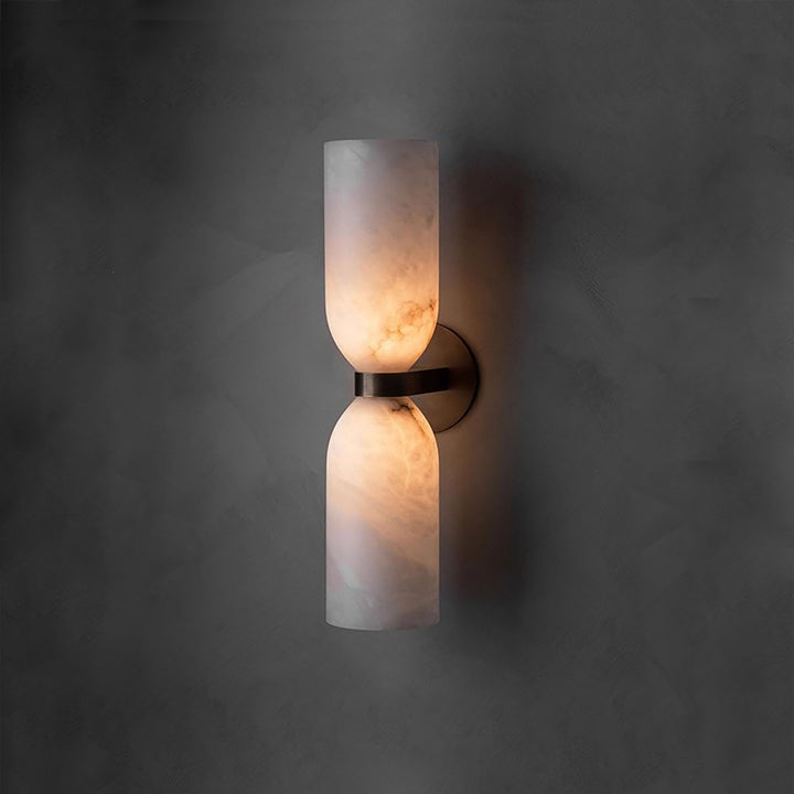 Modern Alabaster Wall Sconce