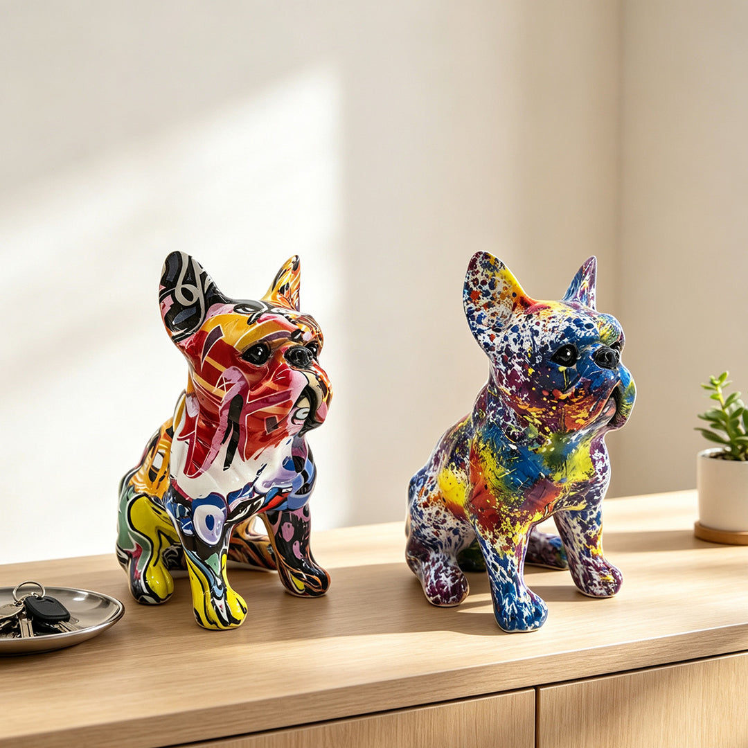 Decorative figure of a French Bulldog Stornfield