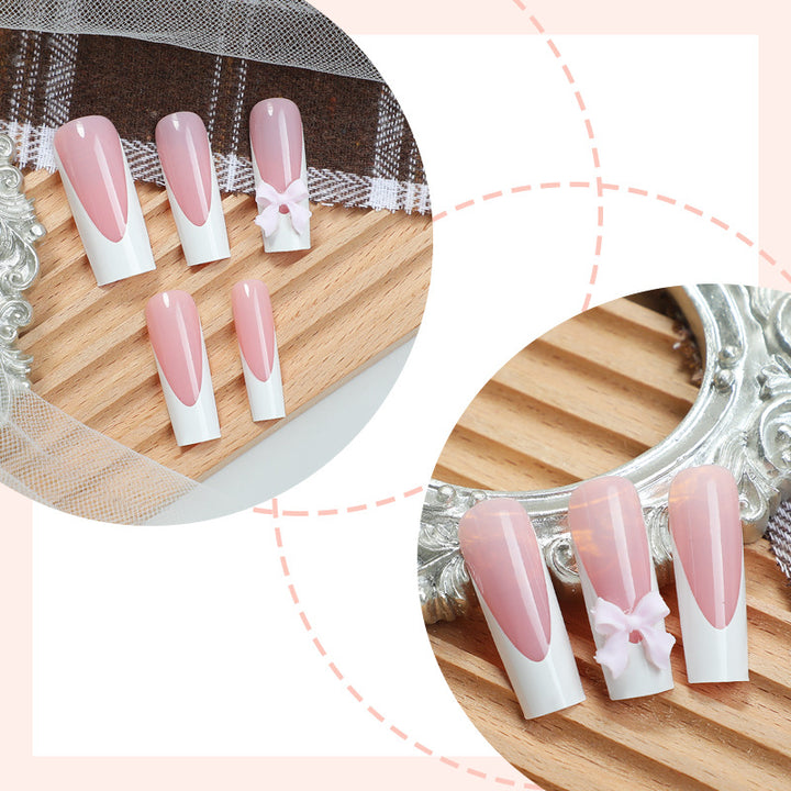 Charming Decorative Press-On Nail Set Stornfield
