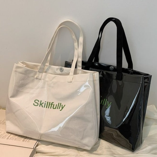 Spacious and Transparent Tote Bag Stornfield
