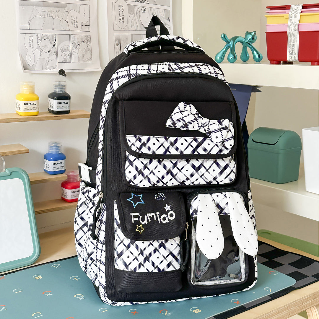 Playful Bunny Ear Backpack Stornfield