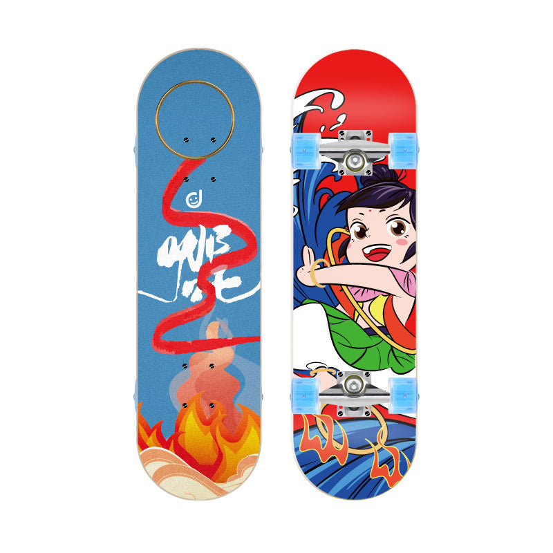 Unicorn-Themed Beginner Skateboard Stornfield