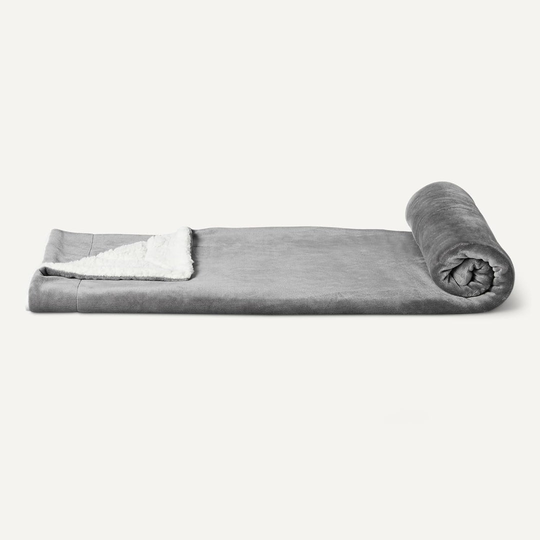 Reversible Plush Sherpa Blanket Stornfield