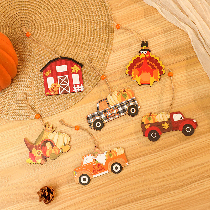 Decorative wooden figure in nostalgic truck design Stornfield