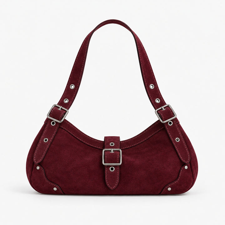 Suede Shoulder Bag