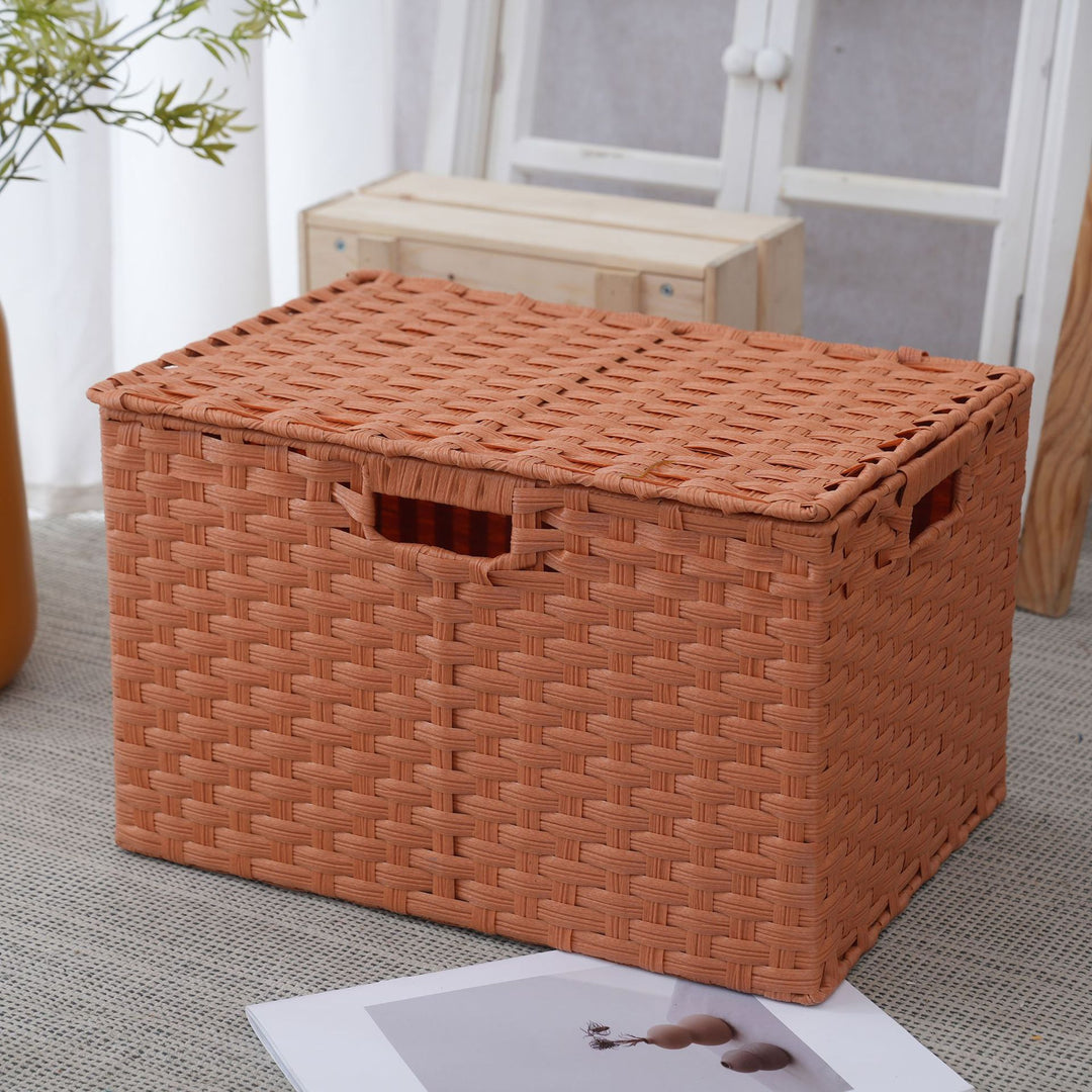 Storage box made of sturdy braided material Stornfield