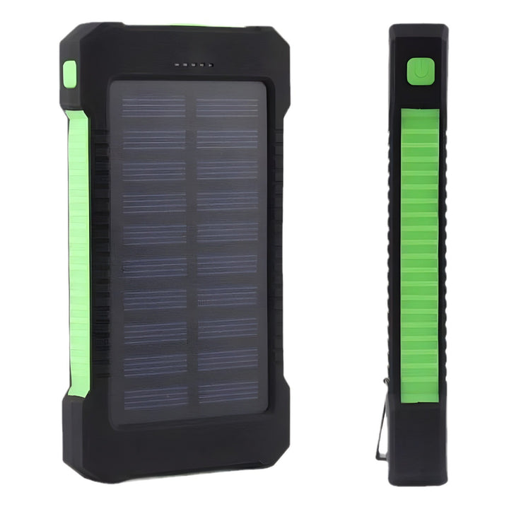 Solar power bank with high charging efficiency and robust housing Stornfield