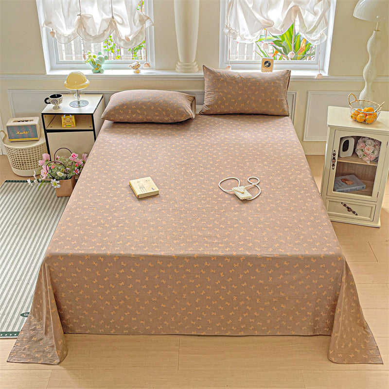 Cartoon-Themed Fitted Bed Sheet Set