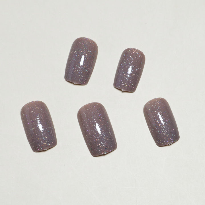 Glitter Infused Press-On Nail Set Stornfield
