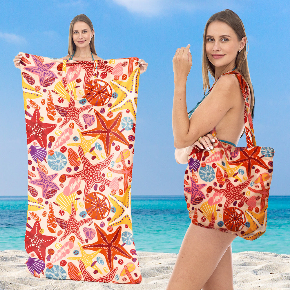 Tote bag in stylish lotus design Stornfield