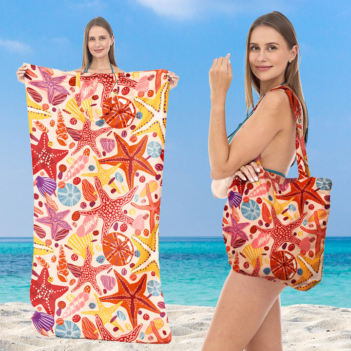 Tote bag with integrated towel Stornfield