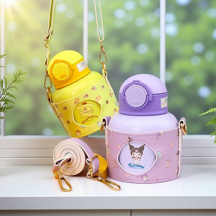 Ladies Insulated Water Bottle with Cute Design and Adjustable Carrying System Stornfield