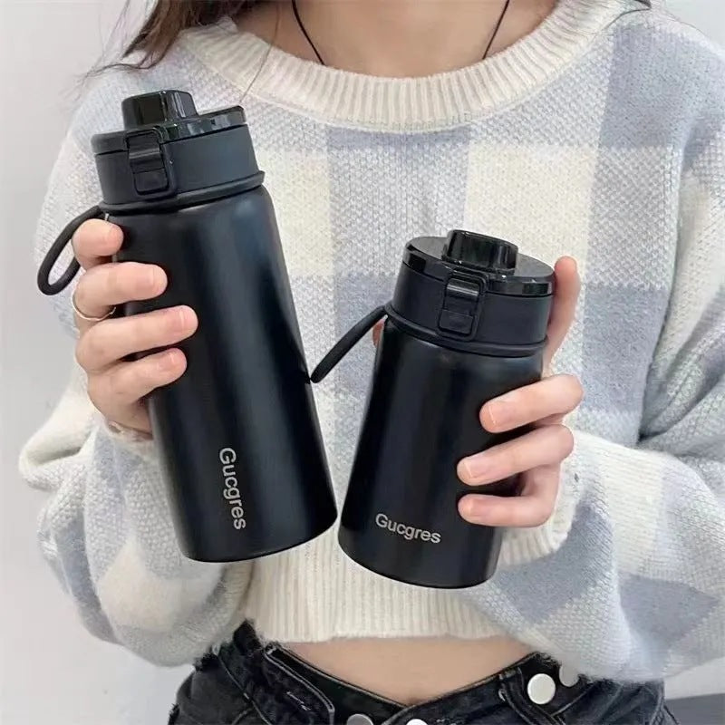 Women's vacuum flask with practical flip top and ergonomic design Stornfield