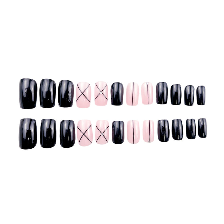 Stylish Geometric Pattern Nail Art Stornfield