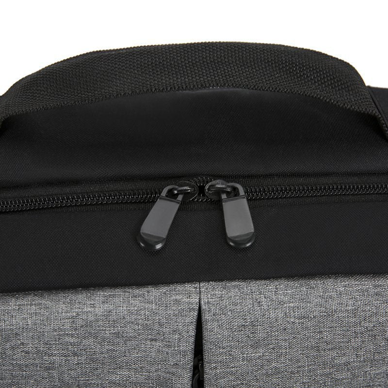 Multi-Compartment Travel Backpack with Detachable Pouch Stornfield