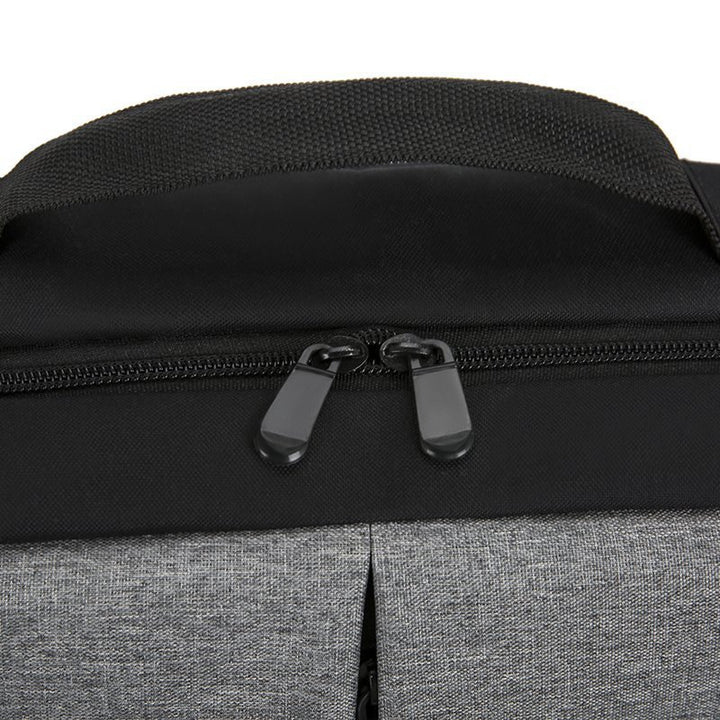 Multi-Compartment Travel Backpack with Detachable Pouch Stornfield