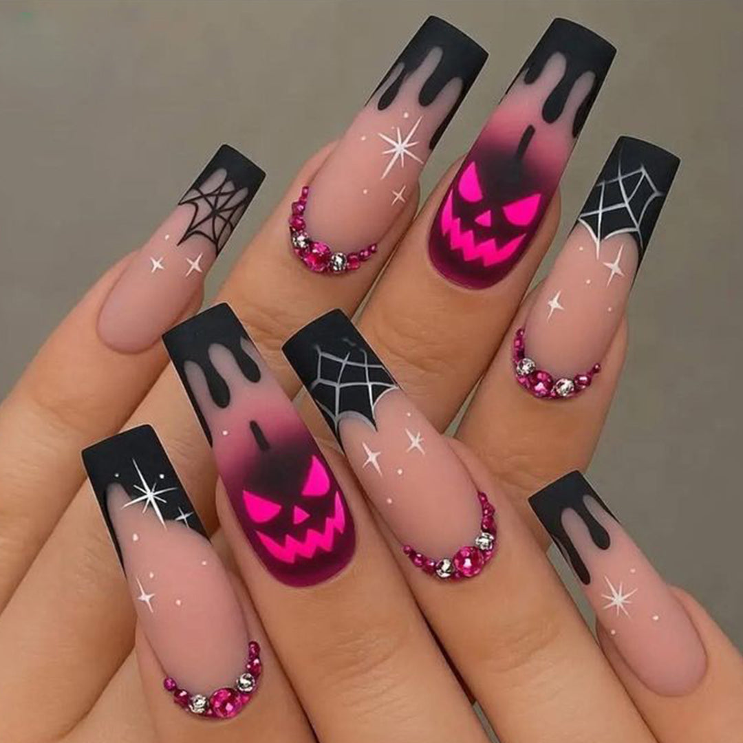 Spooky Halloween Nail Art Extensions Stornfield