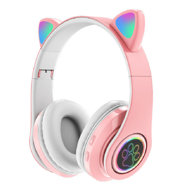 Wireless Over-Ear Headphones with Rgb Light Effects Stornfield