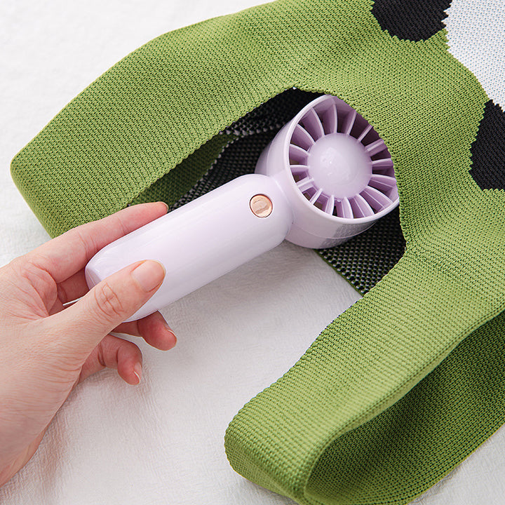Adorable Cartoon-Themed Handheld Fan Stornfield