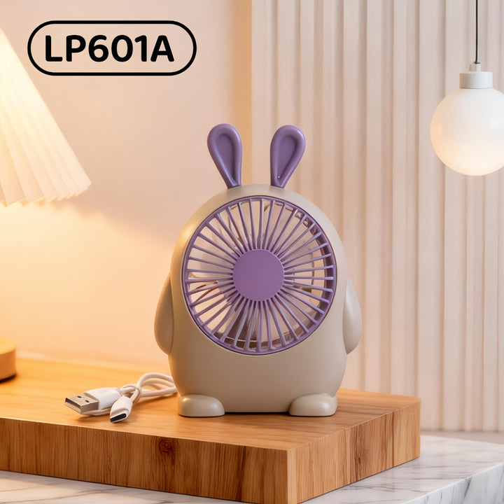 Ladies Portable Mini Hand Fan with Playful Animal Design Stornfield