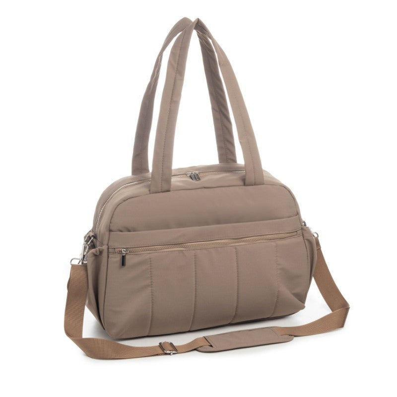 Multifunctional Tote Bag with Padded Interior and Removable Shoulder Strap Stornfield
