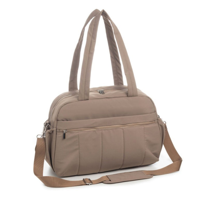 Multifunctional Tote Bag with Padded Interior and Removable Shoulder Strap Stornfield
