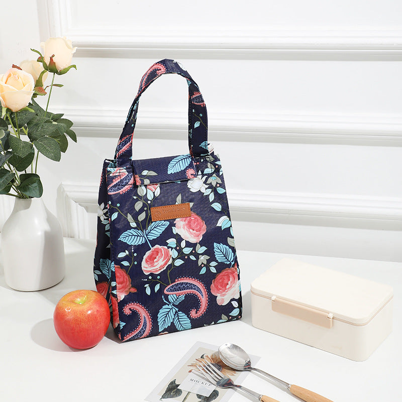 Floral Print Insulated Lunch Tote Stornfield