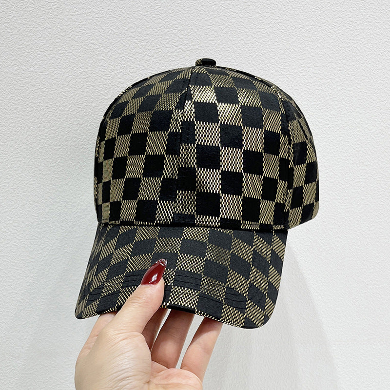 Women's Mesh Checkered Baseball Cap Stornfield