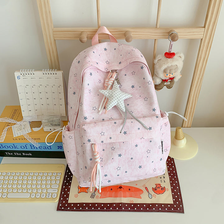 Star-Patterned Casual Backpack Stornfield 1791204705