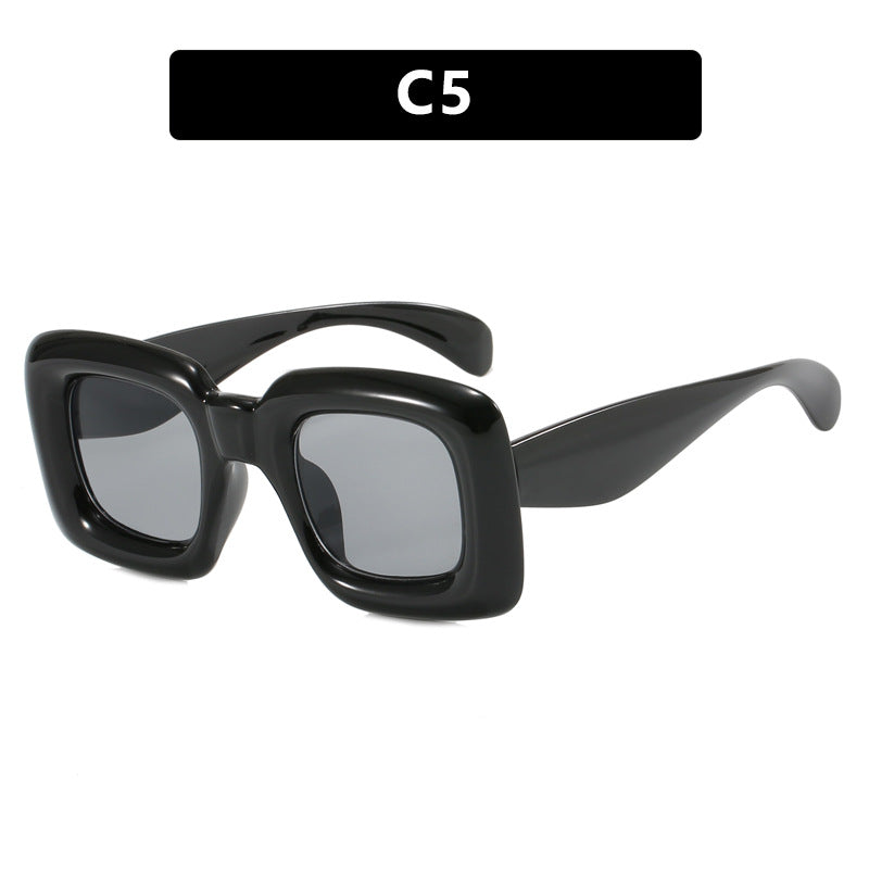 Women stylish square sunglasses with wide frame Stornfield
