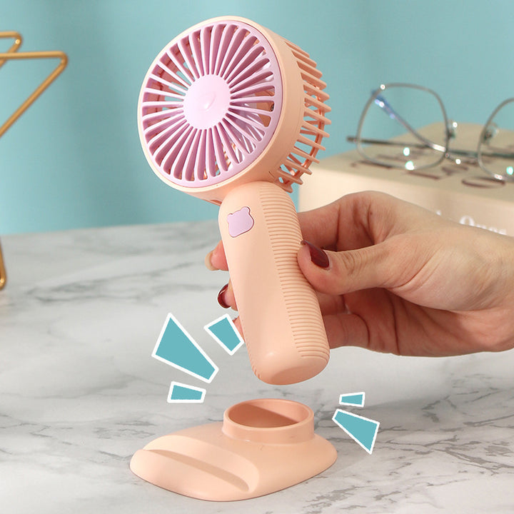 Ladies Portable Table Fan with Flexible Tilt Mechanism Stornfield