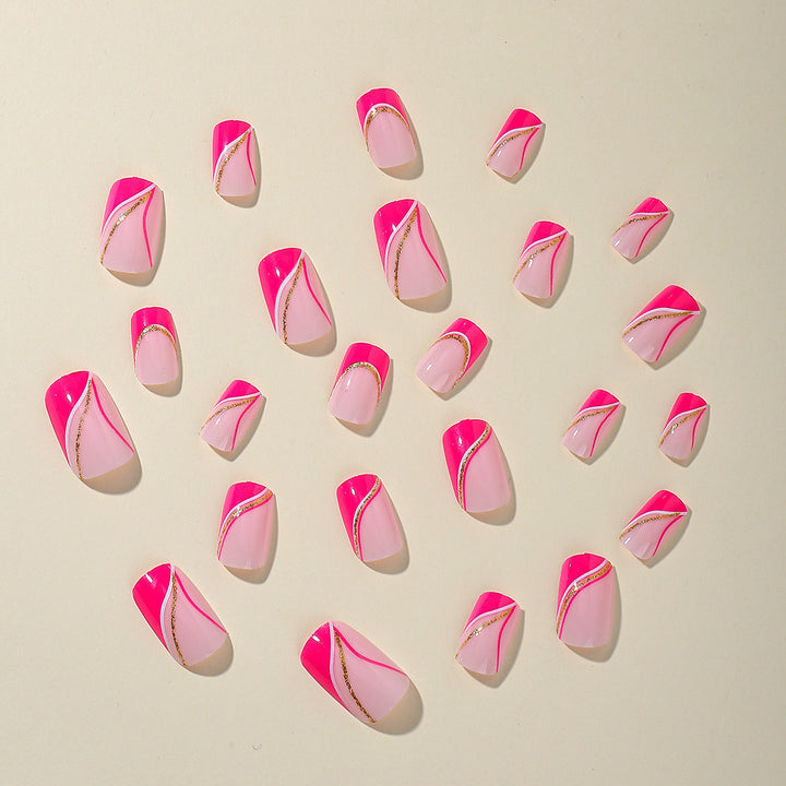 Glamorous Gradient Nail Art Extensions Stornfield