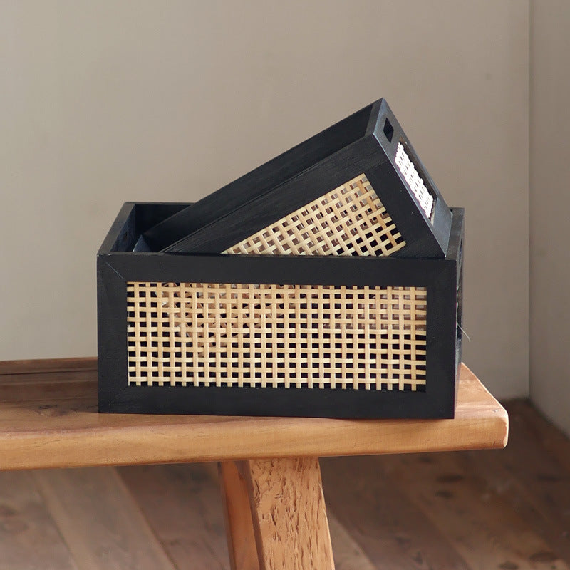 High-quality storage basket with braided design Stornfield