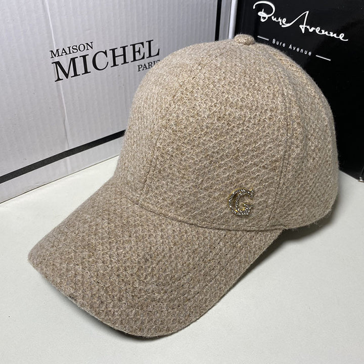 Women's Elegant Wool Blend Baseball Cap Stornfield