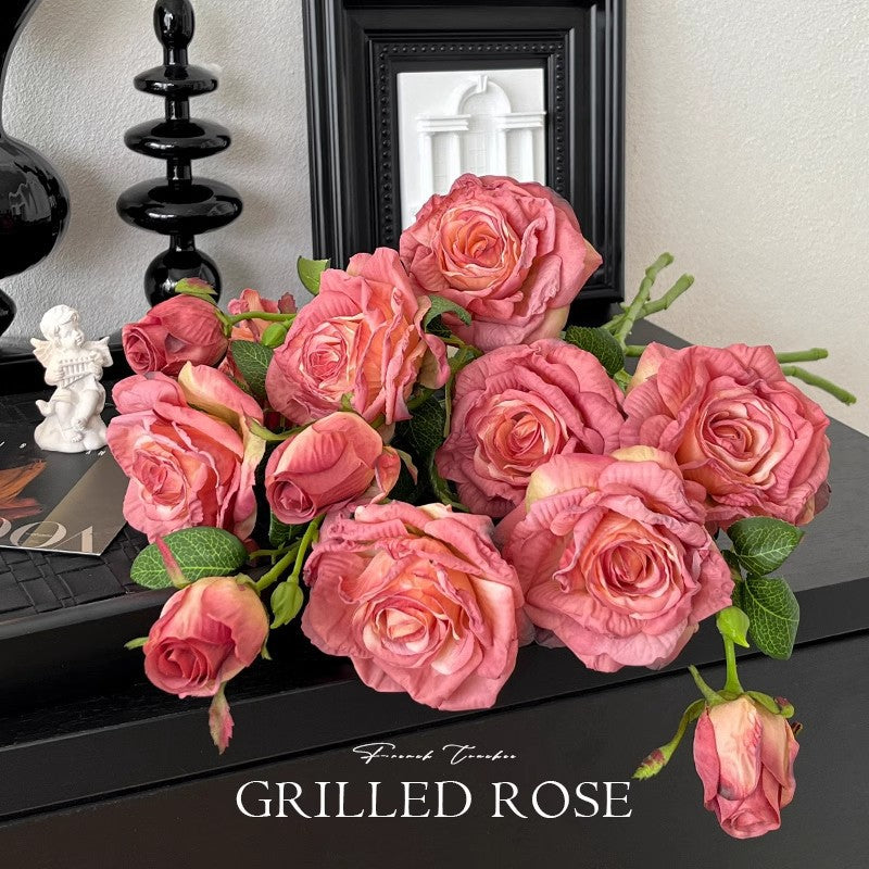 Lifelike Rose Floral Arrangement