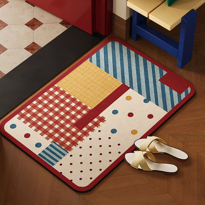 Cartoon Dog-Themed Entrance Mat