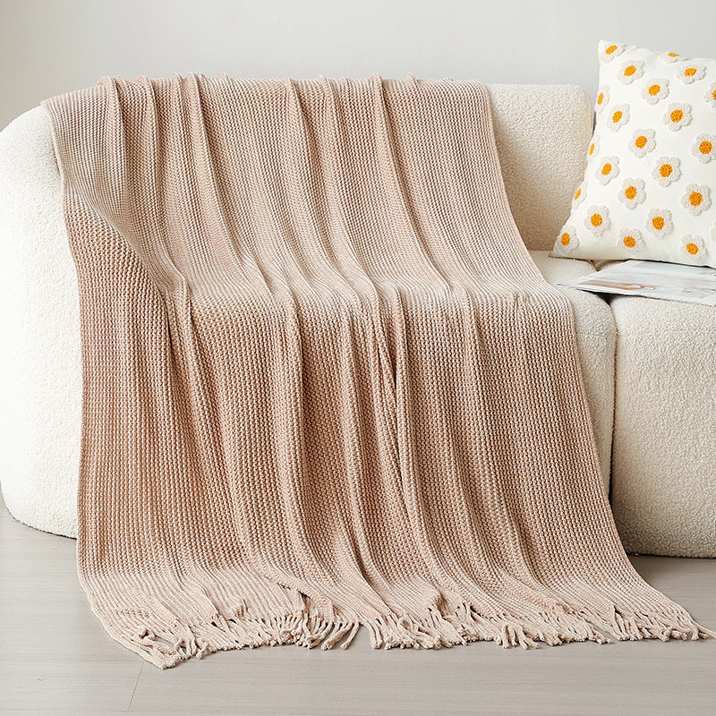 Cozy Knitted Blanket
