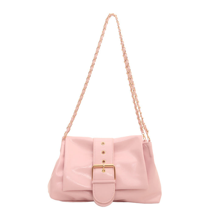 Patent Leather Shoulder Bag