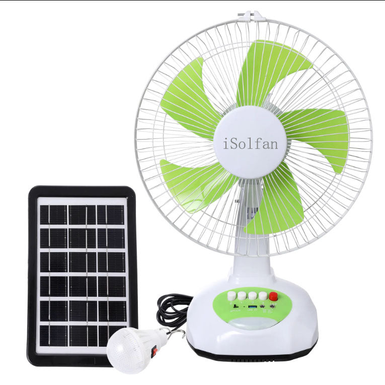Unisex solar floor fan with remote control Stornfield