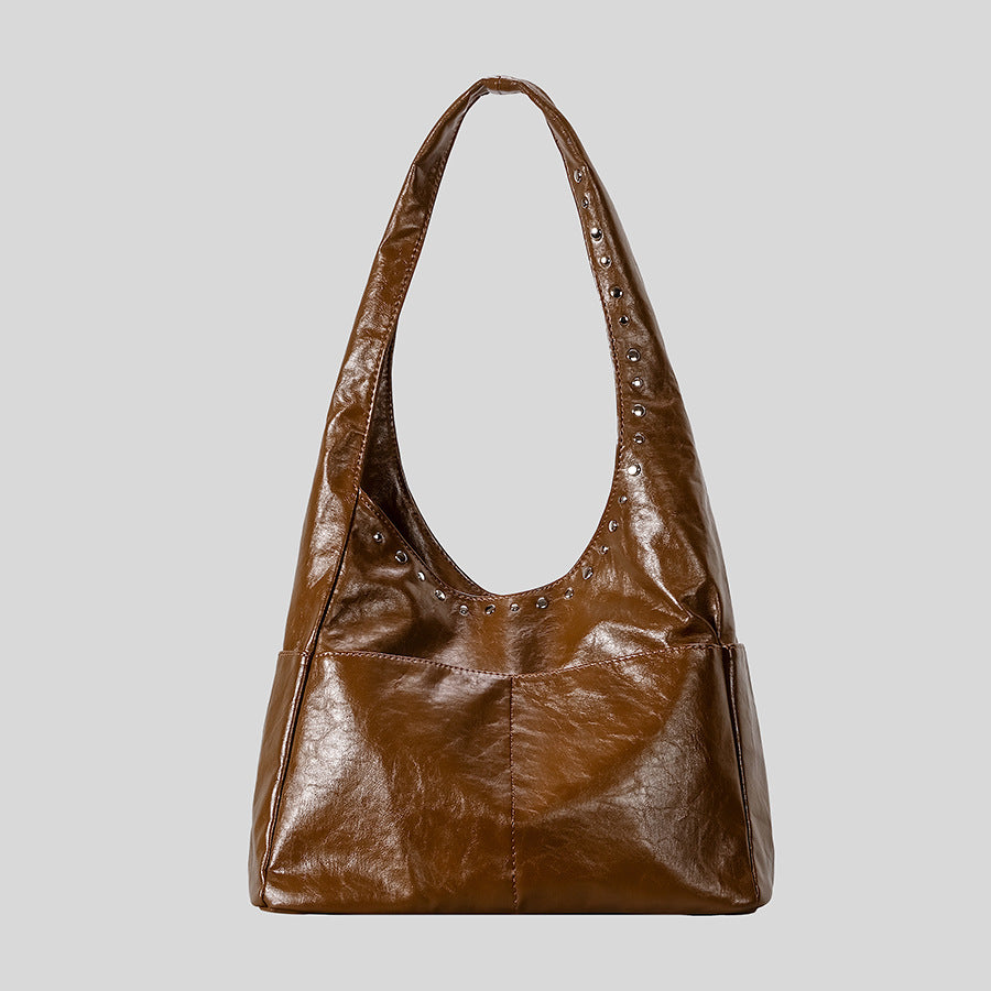 Sleek Multi-Pocket Tote Bag