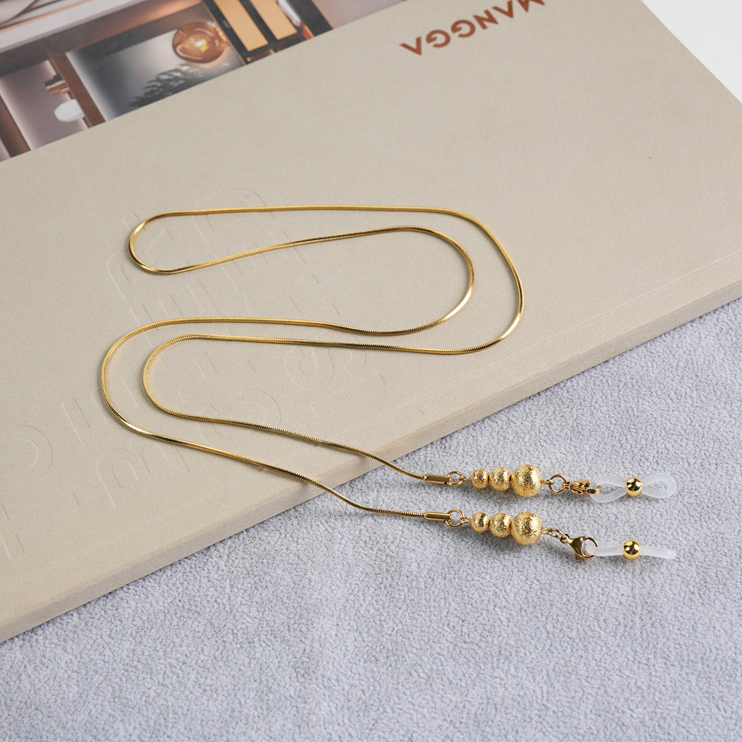 Sleek Metal Eyewear Chain Stornfield