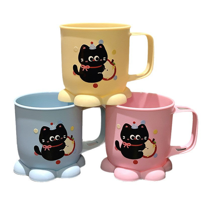 Ceramic mug with loving cat design Stornfield