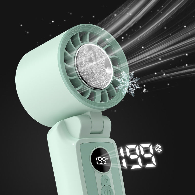 Women Portable Mini High-Performance Fan with Digital Control Stornfield