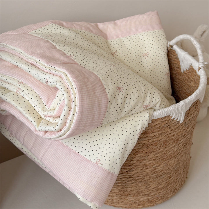 Women’s children's duvet with playful doll pattern Stornfield