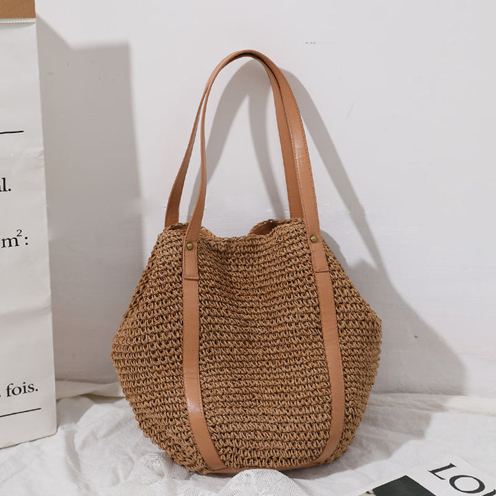 Large Braided Tote Bag with Adjustable Straps Stornfield