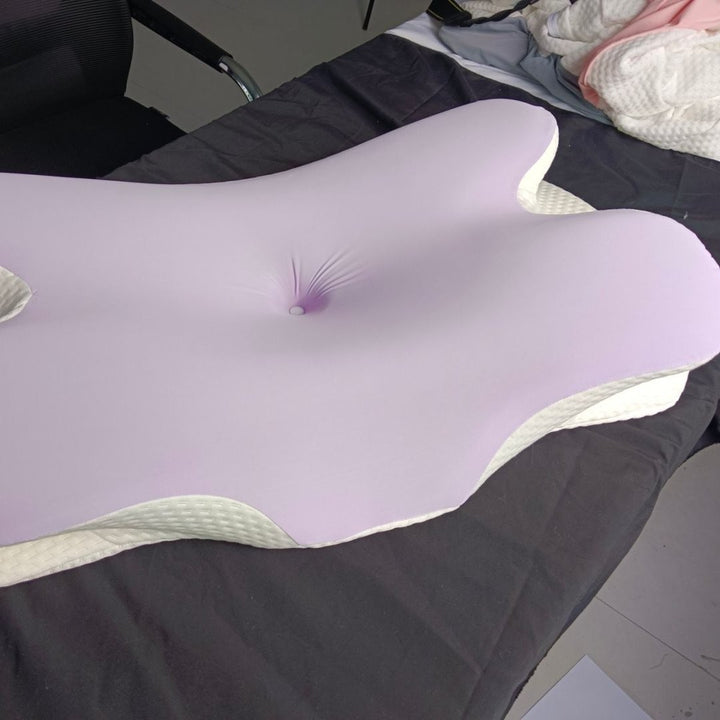 Ergonomic contour pillow with cooling surface Stornfield