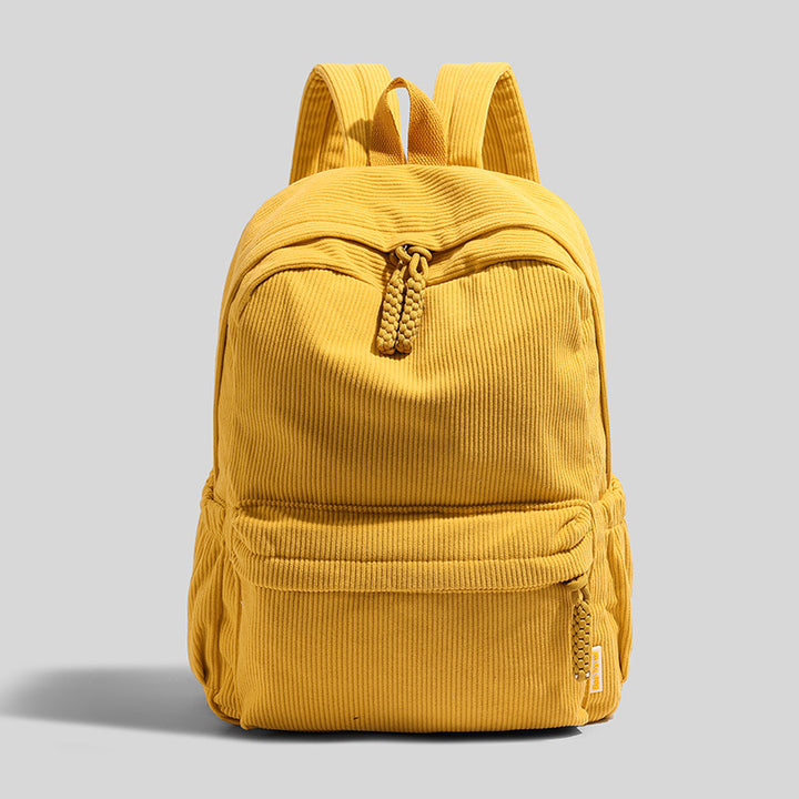 Compact Textured School Backpack Stornfield