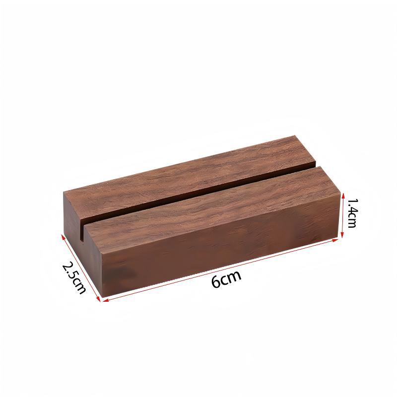 Decorative wood block figure Stornfield